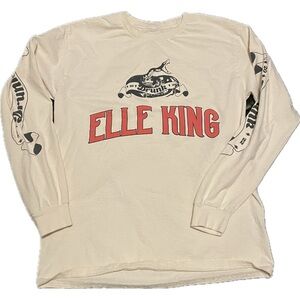 Elle King Drunk Snake Natural Long-Sleeve Size Medium